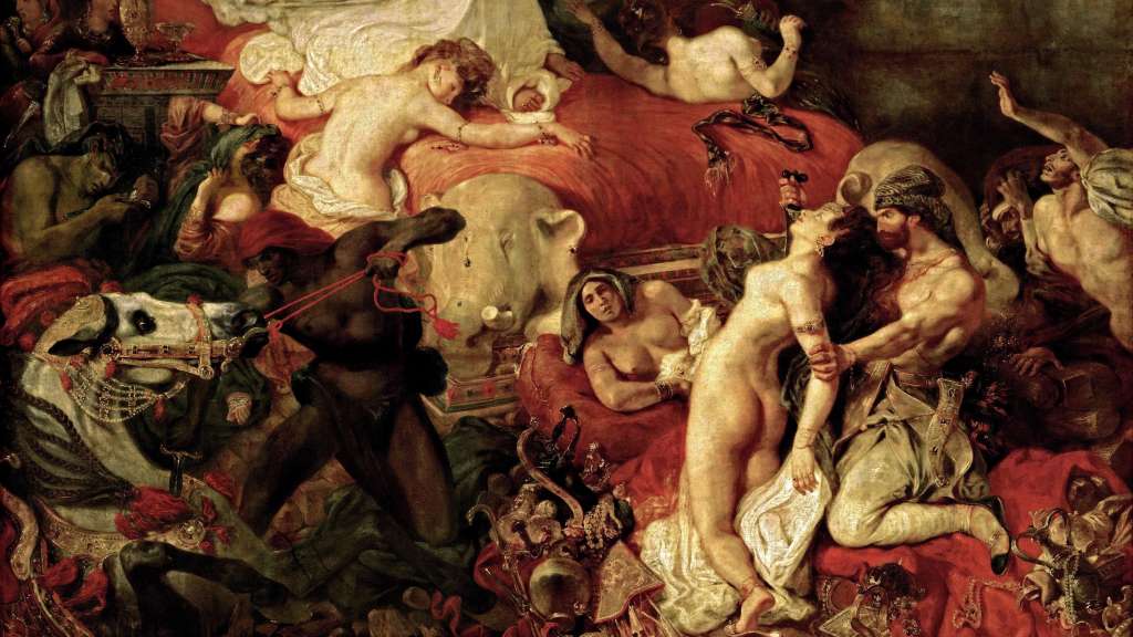 Delacroix - Death of Sardanaplus