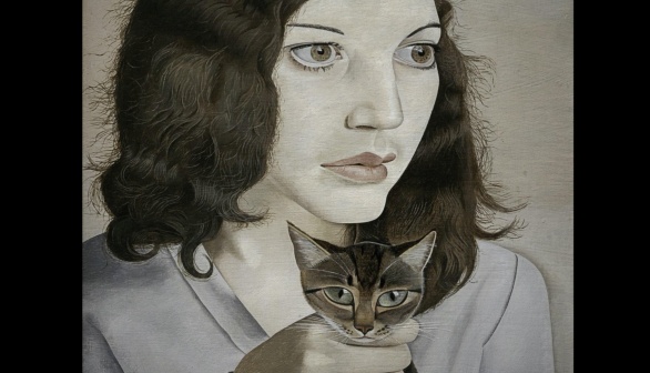 London Art Studies Lucian Freud Girl with a Kitten