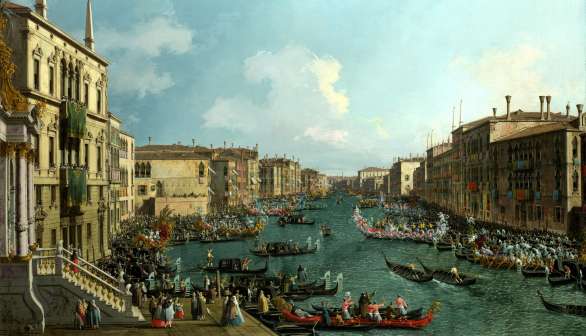 Regatta on The Grand Canal